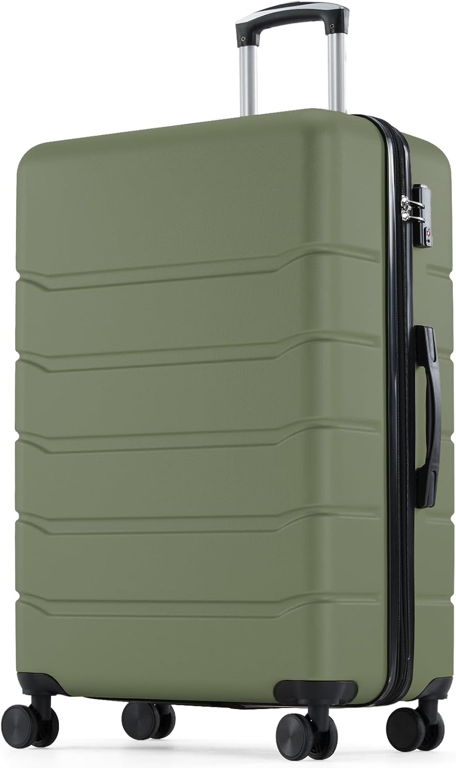 28-дюймовый чемодан для ручной – обзор и цена Expandable Hard Shell Luggage Set
