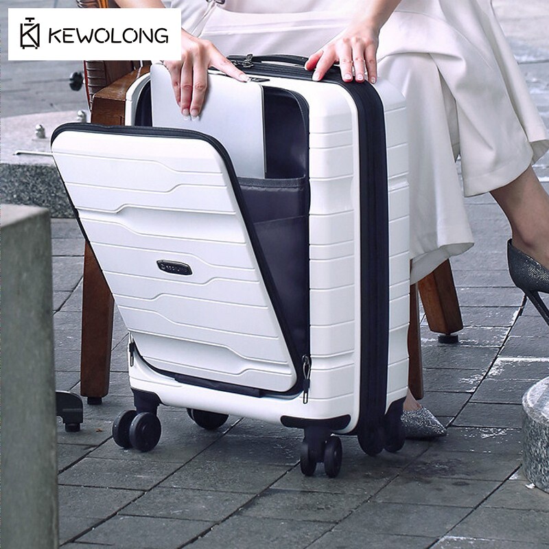 20-дюймовый чемодан с передним – обзор и цена Cabin Size Lightweight Travel Trolley