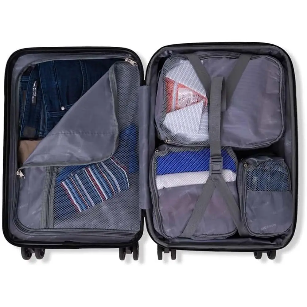 Набор расширяемых чемоданов с  – обзор и цена Expandable Hard Shell Luggage Set