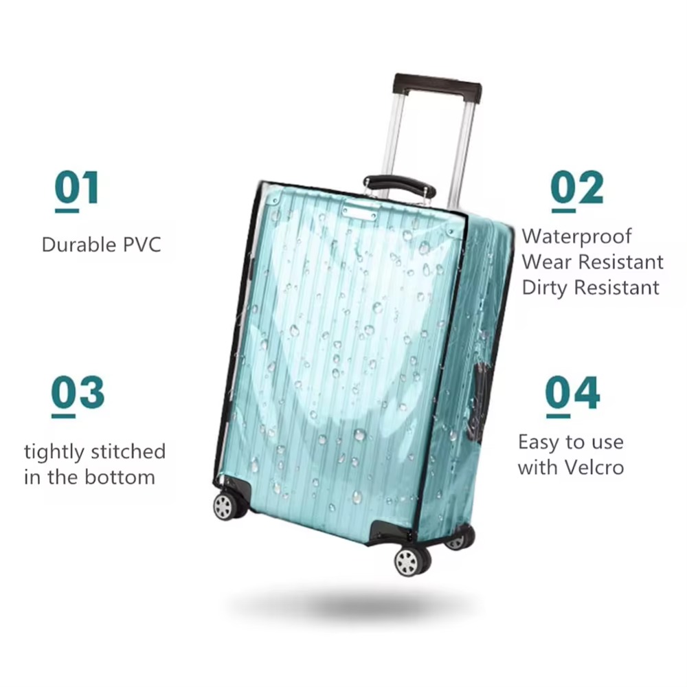 Новый защитный чехол для дорож – обзор и цена Luggage Protective Cover Transparent