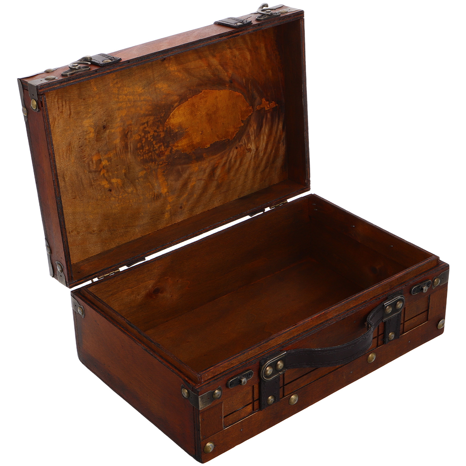 Ретро-винтажный деревянный ящи – обзор и цена Retro Vintage Trunk Suitcase