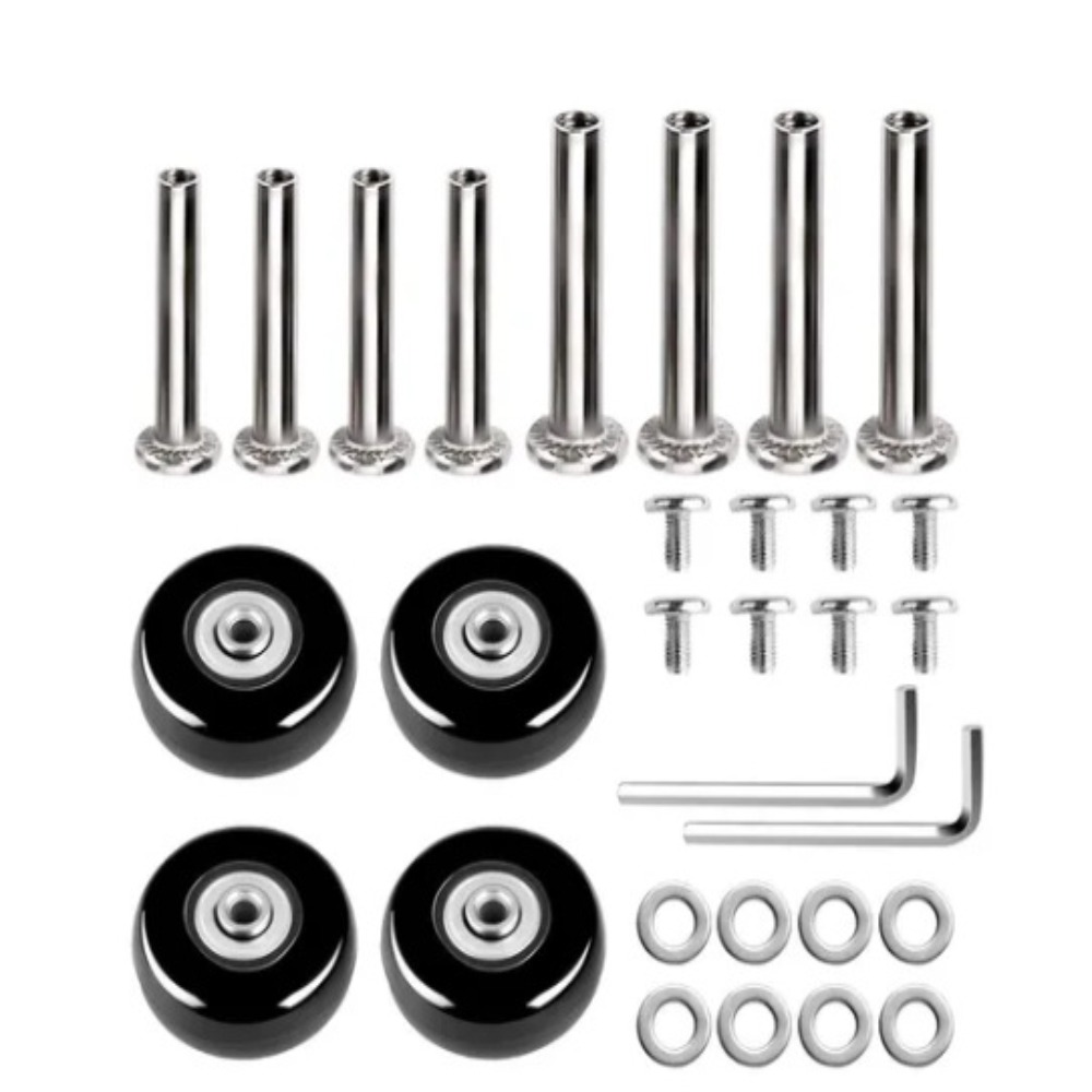 2 шт. сменные колеса с винтом  – обзор и цена Silent Replacement Luggage Wheels