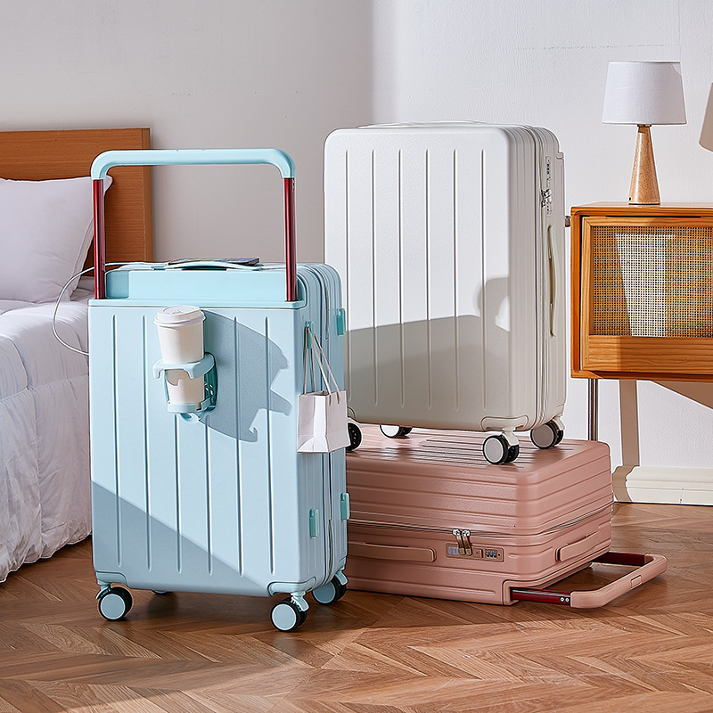 Дорожный чемодан с широкой руч – обзор и цена Spinner Wheel Rolling Suitcase 20 Inch