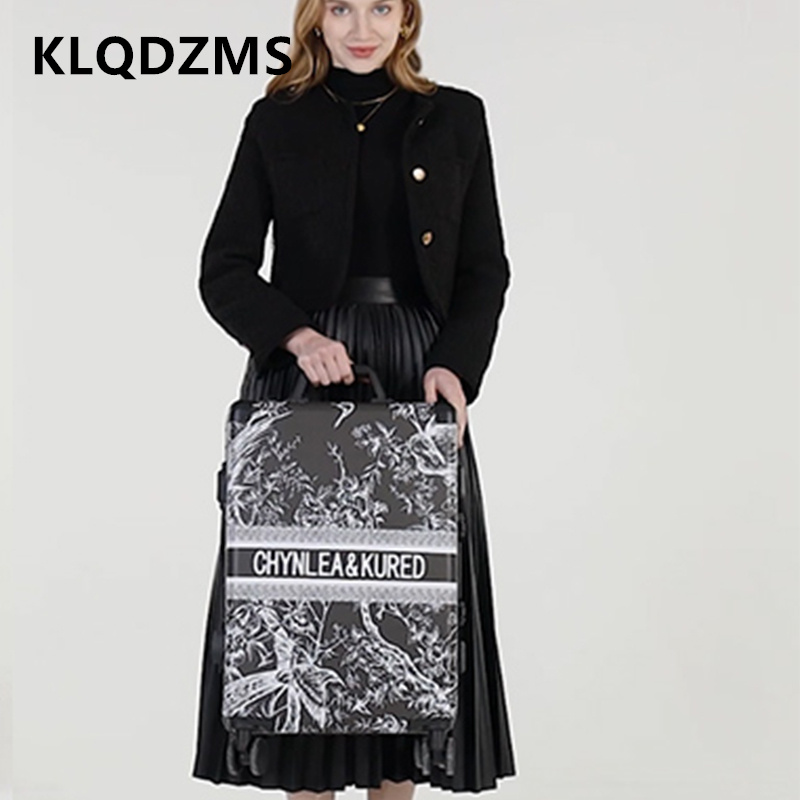 KLQDZMS 20-дюймовый чемодан дл – обзор и цена Spinner Wheel Rolling Suitcase 20 Inch