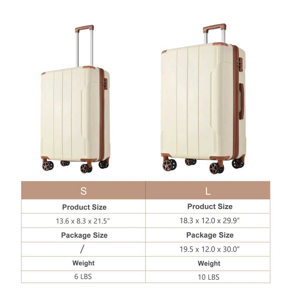 Набор чемоданов из АБС-пластик – обзор и цена Expandable Hard Shell Luggage Set