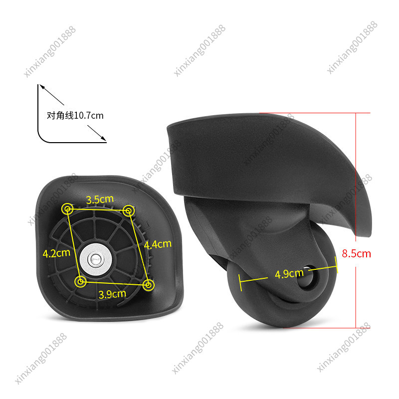 Запасные колеса для чемоданов  – обзор и цена Silent Replacement Luggage Wheels