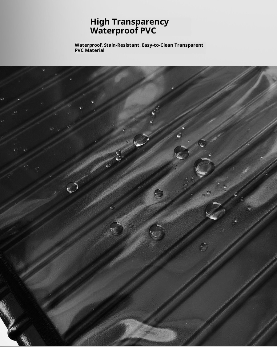 Прозрачный чехол для чемодана  – обзор и цена Luggage Protective Cover Transparent