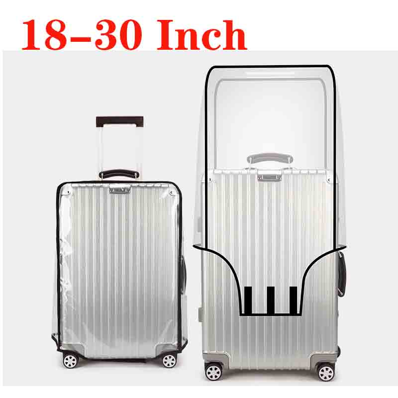 18-30-дюймовый чемодан, защитн – обзор и цена Waterproof Suitcase Cover Protector