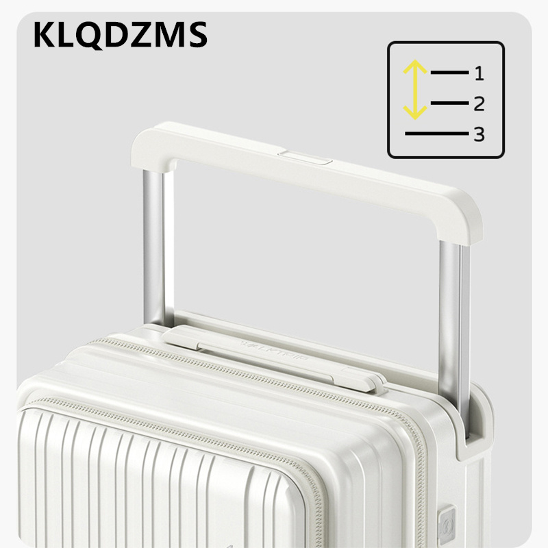 Чемодан KLQDZMS с передним отк – обзор и цена Front Opening Laptop Luggage 24 Inch