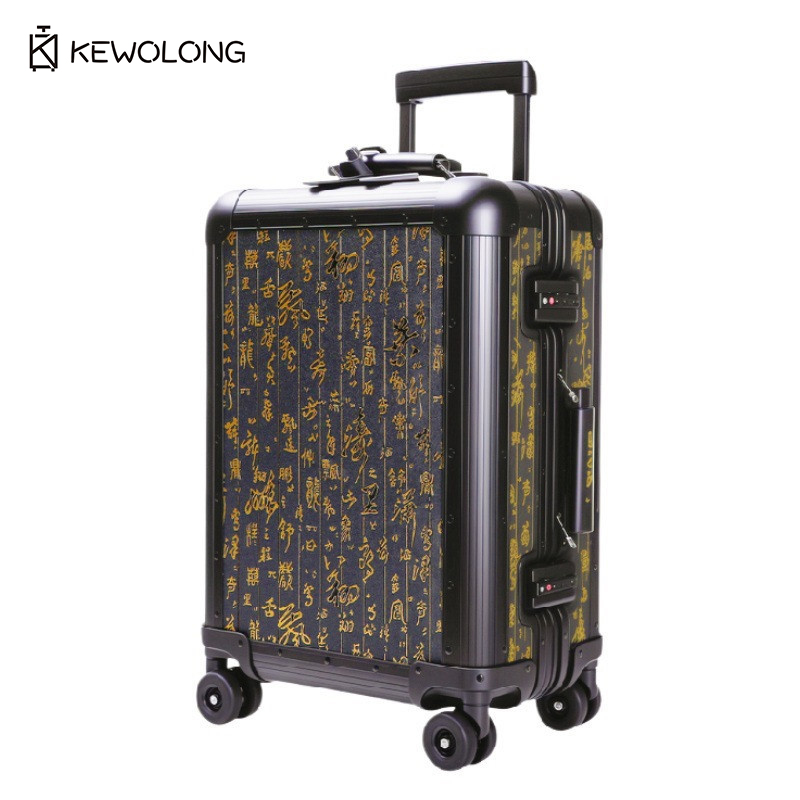 Полностью алюминиево-магниевый – обзор и цена Spinner Wheel Rolling Suitcase 20 Inch