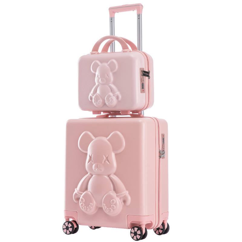 Универсальная дорожная тележка – обзор и цена Spinner Wheel Rolling Suitcase 20 Inch