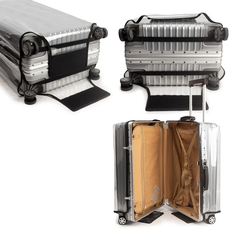 Прозрачный чехол для багажа, п – обзор и цена Luggage Protective Cover Transparent