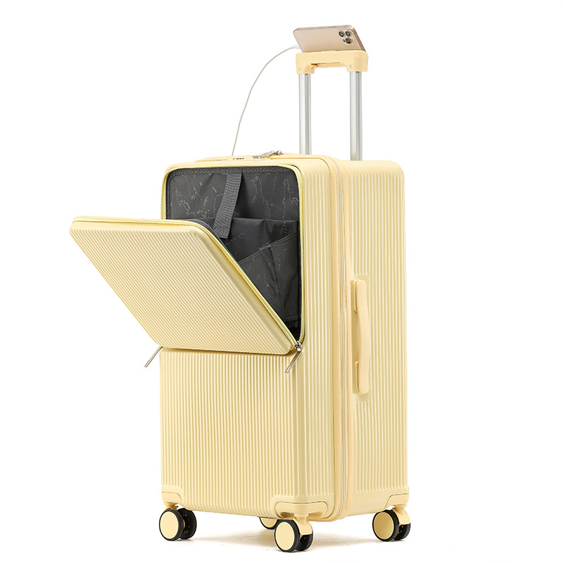 Чемодан sushimu с широкой ручк – обзор и цена Aluminum Frame Carry On Luggage