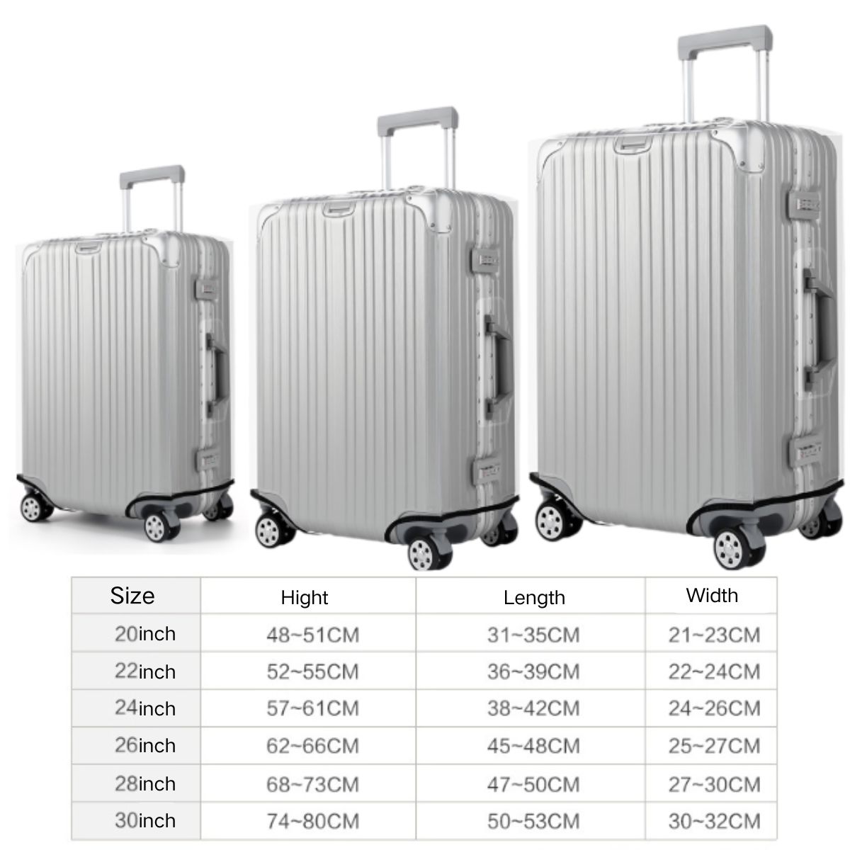 Утолщенная прозрачная защитная – обзор и цена Waterproof Suitcase Cover Protector
