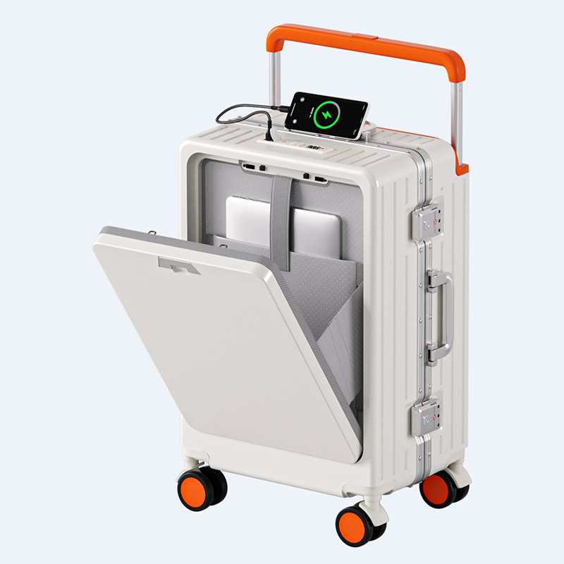 Чемодан с алюминиевой рамой 20 – обзор и цена Front Opening Laptop Luggage 24 Inch