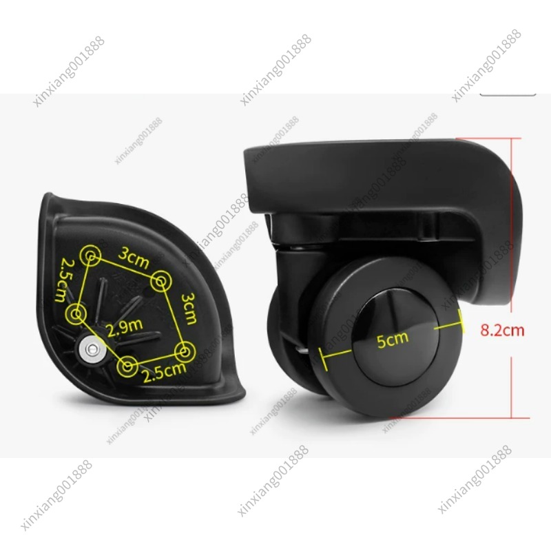 Запасные колеса для чемоданов  – обзор и цена Silent Replacement Luggage Wheels
