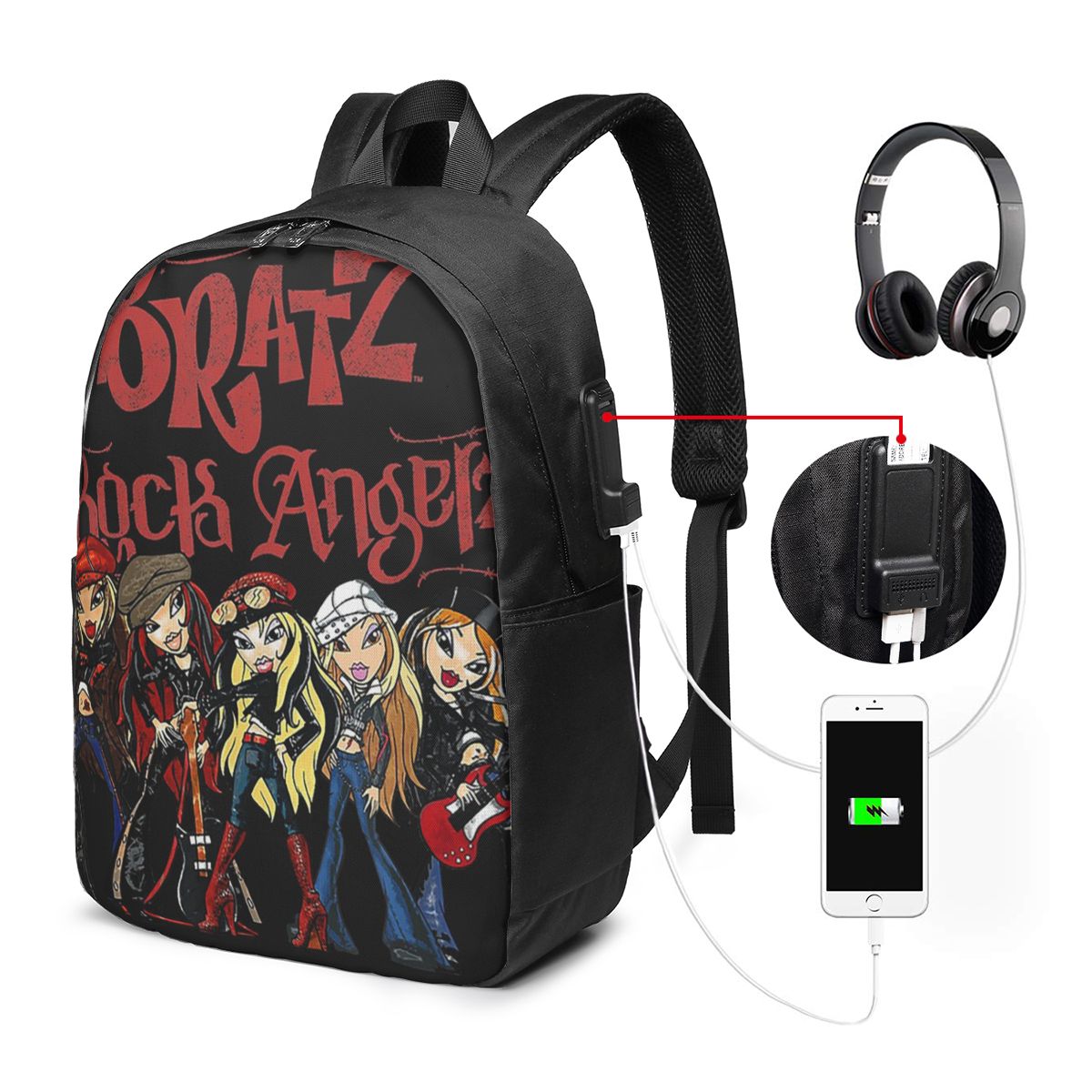Рюкзак Bratz Rock Angelz Group – обзор и цена Backpacks