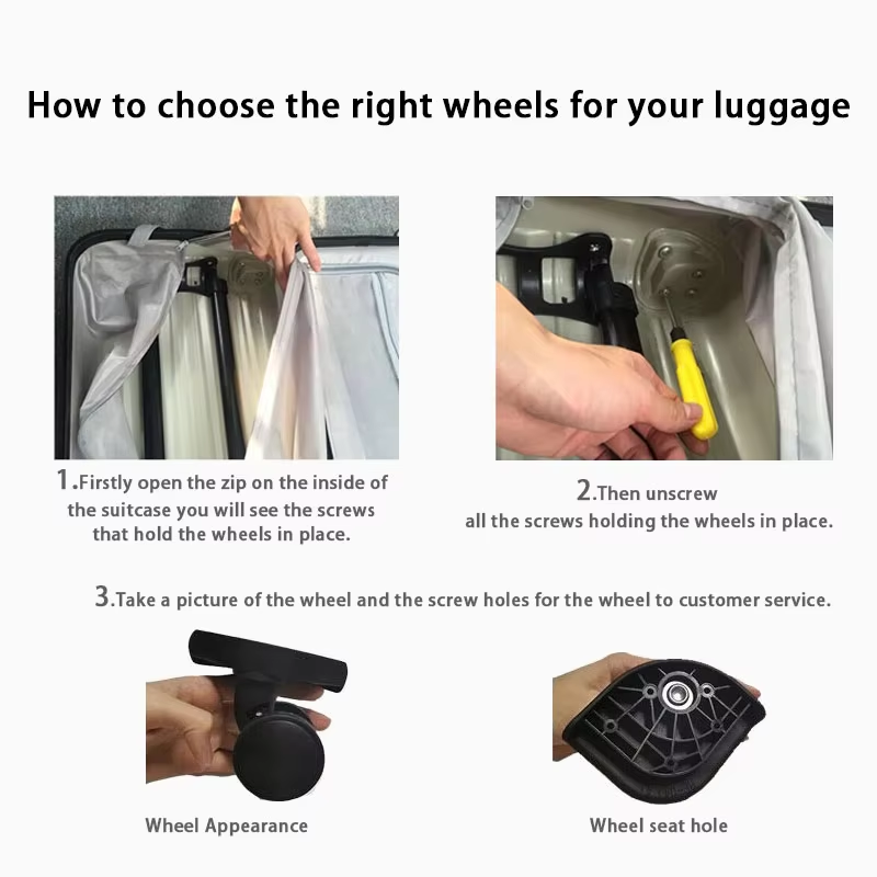 Для 41Z #   Замена колесика дл – обзор и цена Silent Replacement Luggage Wheels