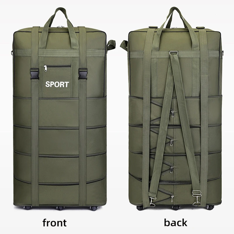Плюс сумка в клетку авиакомпан – обзор и цена Foldable Rolling Luggage Bag