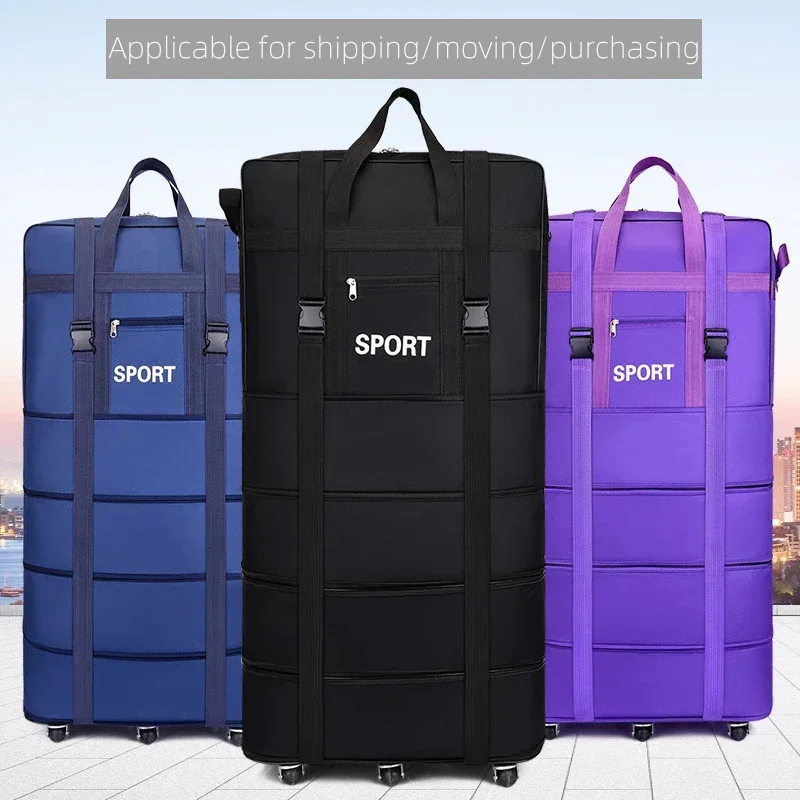 Плюс сумка в клетку авиакомпан – обзор и цена Foldable Rolling Luggage Bag