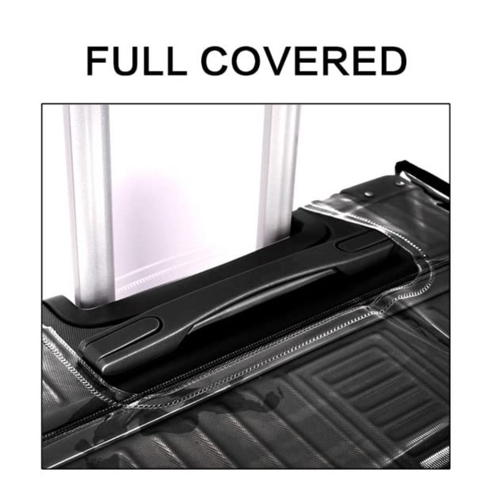 Прозрачный чехол для багажа из – обзор и цена Waterproof Suitcase Cover Protector